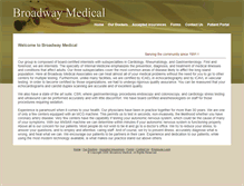 Tablet Screenshot of broadwayinternalmed.com